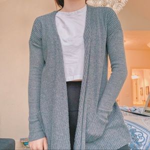 American Eagle Gray Cardigan